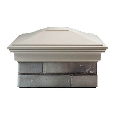 Колпак на столб забора MONBLAN Бежевый 1,5х1,5 еврокирпича (0.7НФ) 1