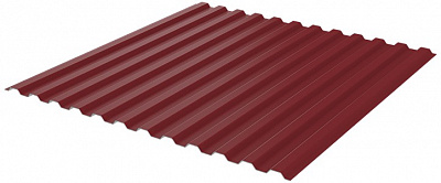 Профнастил НС-10 RAL3005 Красное Вино Стальной Бархат ш1.19м т0.50мм ГОСТ фото Центр Металлокровли