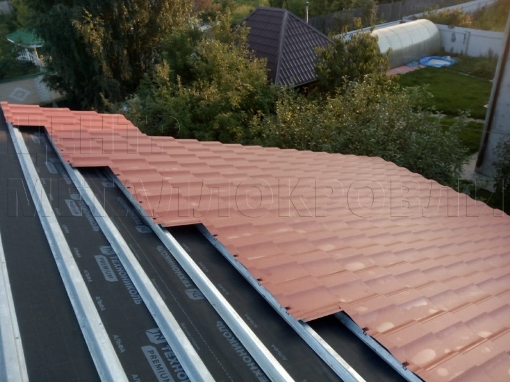 Металлочерепица Геркулес 8004 терракотовый Стальной Бархат от Центра Металлокровли в Омске Металлочерепица Геркулес 8004 терракотовый Стальной Бархат от Центра Металлокровли в Омске