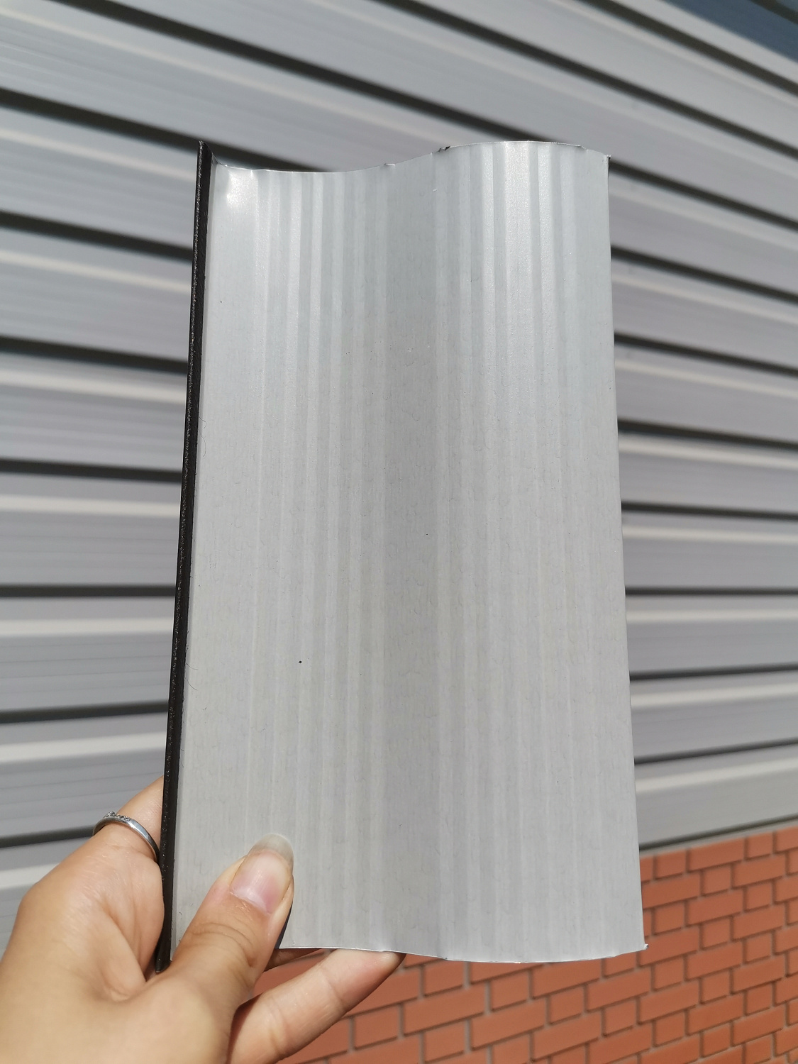 Покрытие «Rooftop Matte» (Стальной Бархат) RAL8019 Тёмный Шоколад